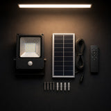 Foco Solar LED 200 W con Panel y Control Remoto